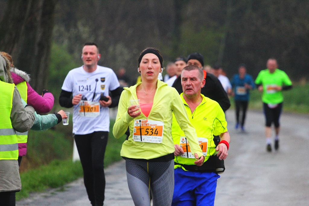 Czternasty kilometr półmaratonu szlakiem Bitwy pod Legnicą