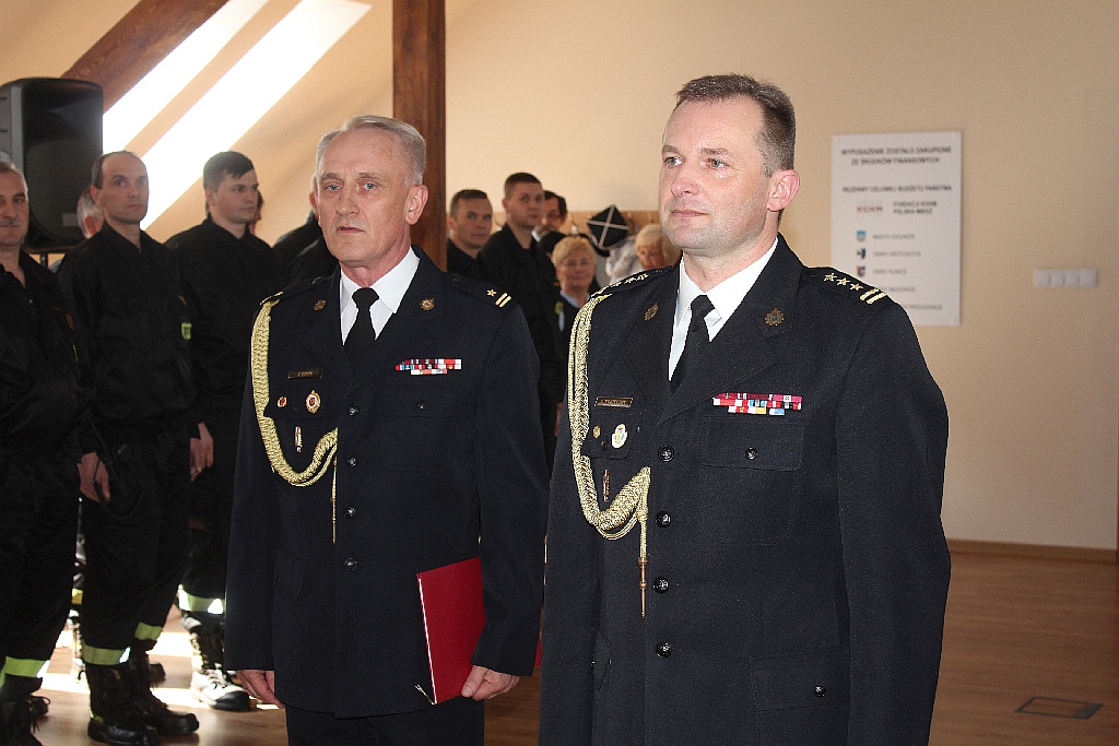 Sokół i Huk oficjalnie objęli rządy w straży pożarnej