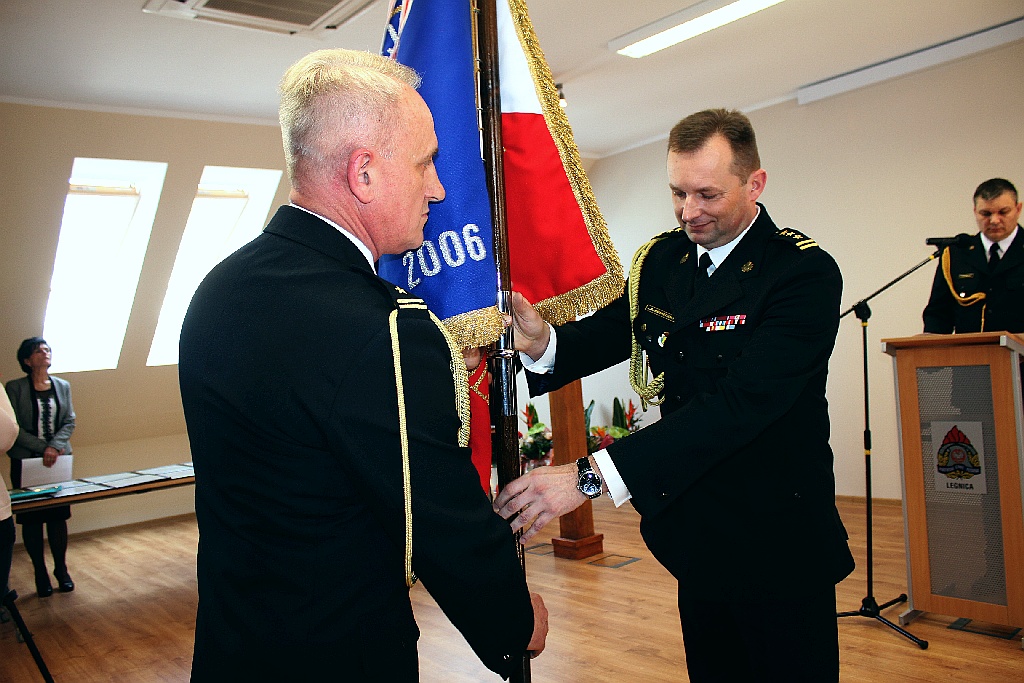 Sokół i Huk oficjalnie objęli rządy w straży pożarnej