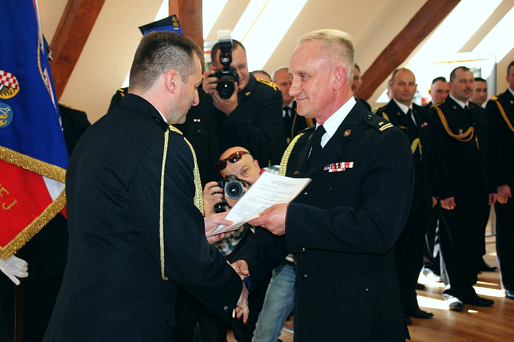 Sokół i Huk oficjalnie objęli rządy w straży pożarnej