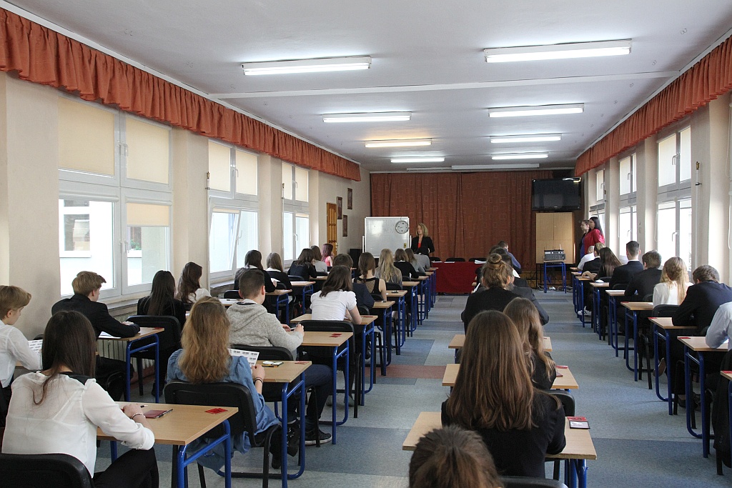 Gimnazjaliści przystąpili do egzaminu ze zdobytej wiedzy