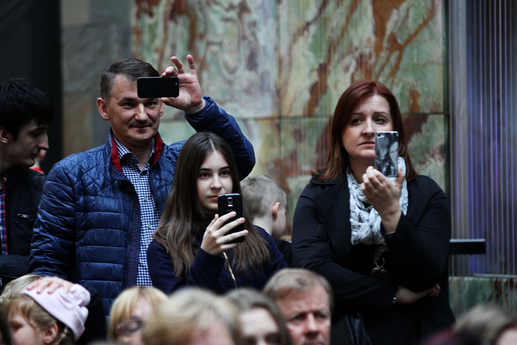 Wielkie filmowe hity zabrzmiały na scenie w Galerii Piastów
