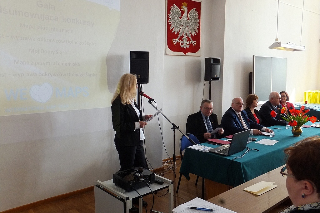 Gala podsumowująca cykl konkursów związanych z Rokiem Mapy