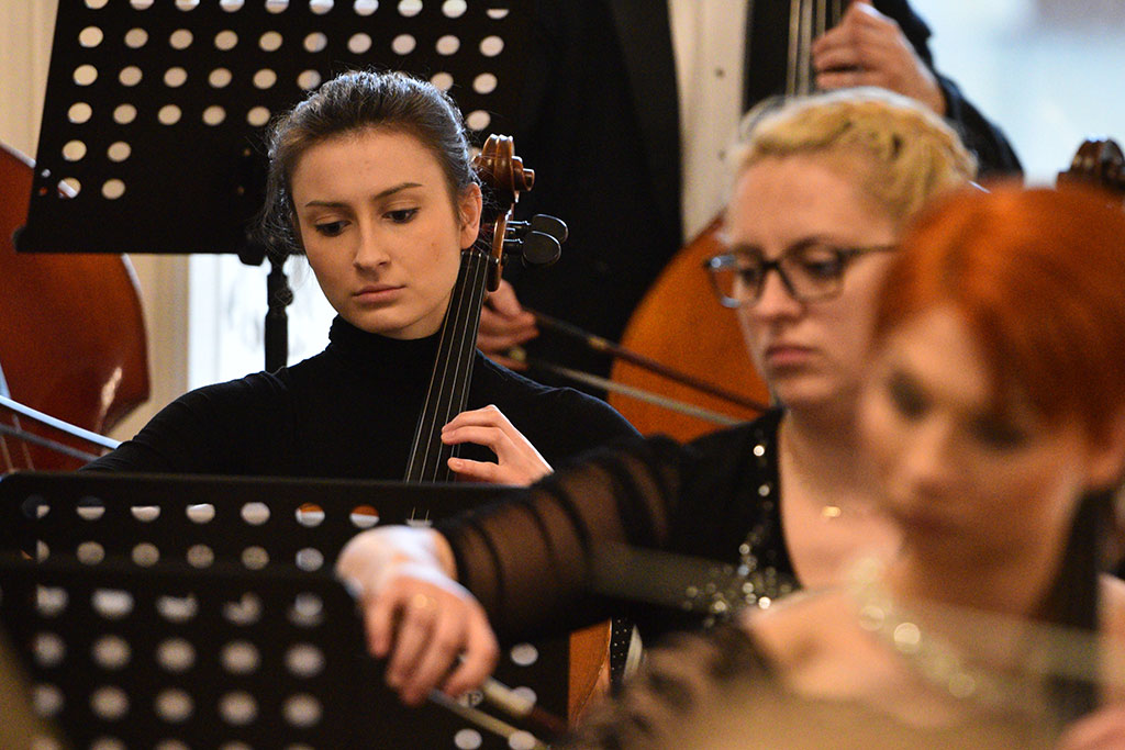 Legnicka Orkiestra Symfoniczna zagrała w Sali Królewskiej