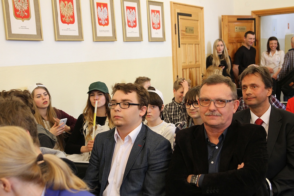 Gimnazjaliści doskonale bawili się w legnickim zamku