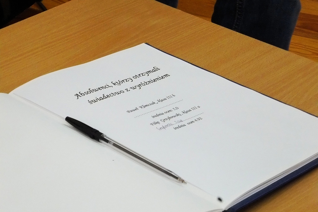 W VI Liceum Ogólnokształcącym maturzyści odebrali świadectwa