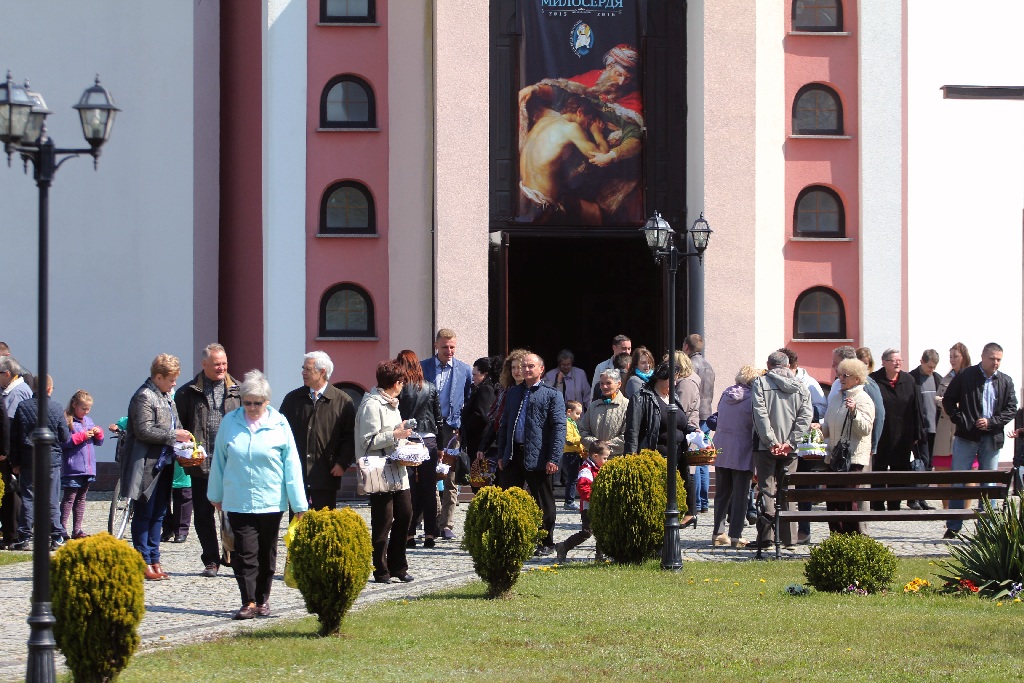 Uroczystości wielkosobotnie w cerkwi greckokatolickiej