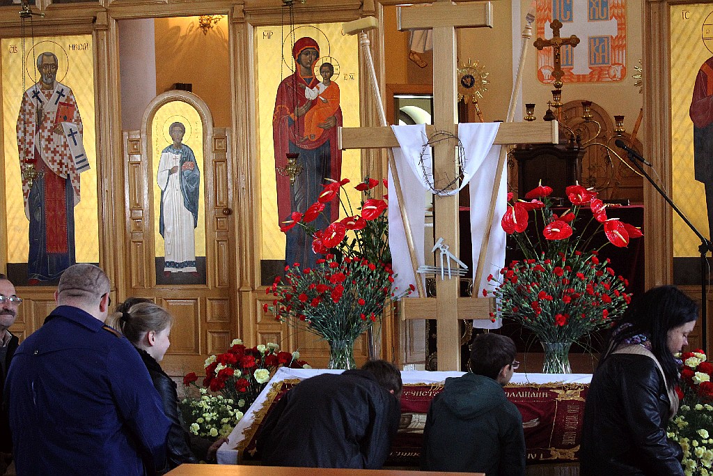Uroczystości wielkosobotnie w cerkwi greckokatolickiej