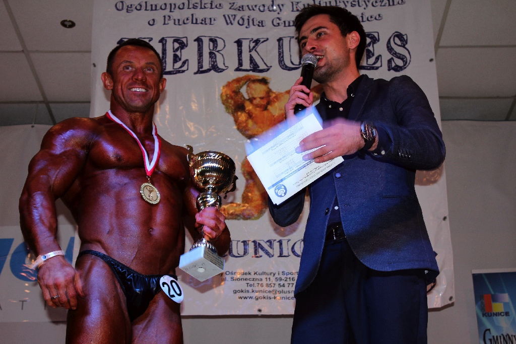Rafał Tasiemski najlepszy w Zawodach Kulturystycznych
