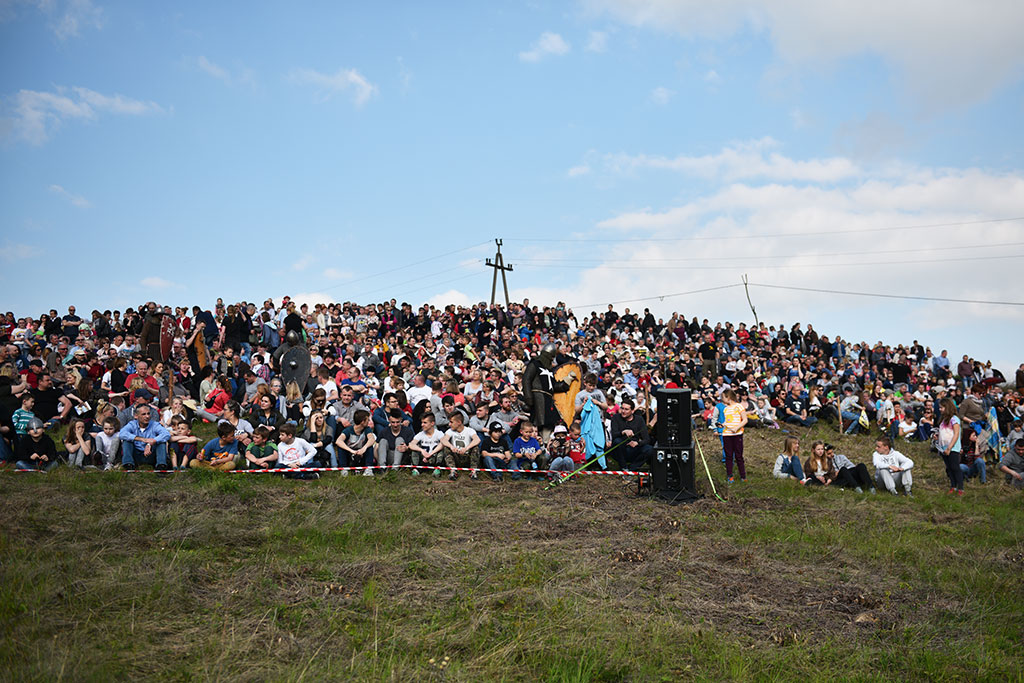Rekonstrukcja bitwy pod Legnicą na gniewomierskich polach