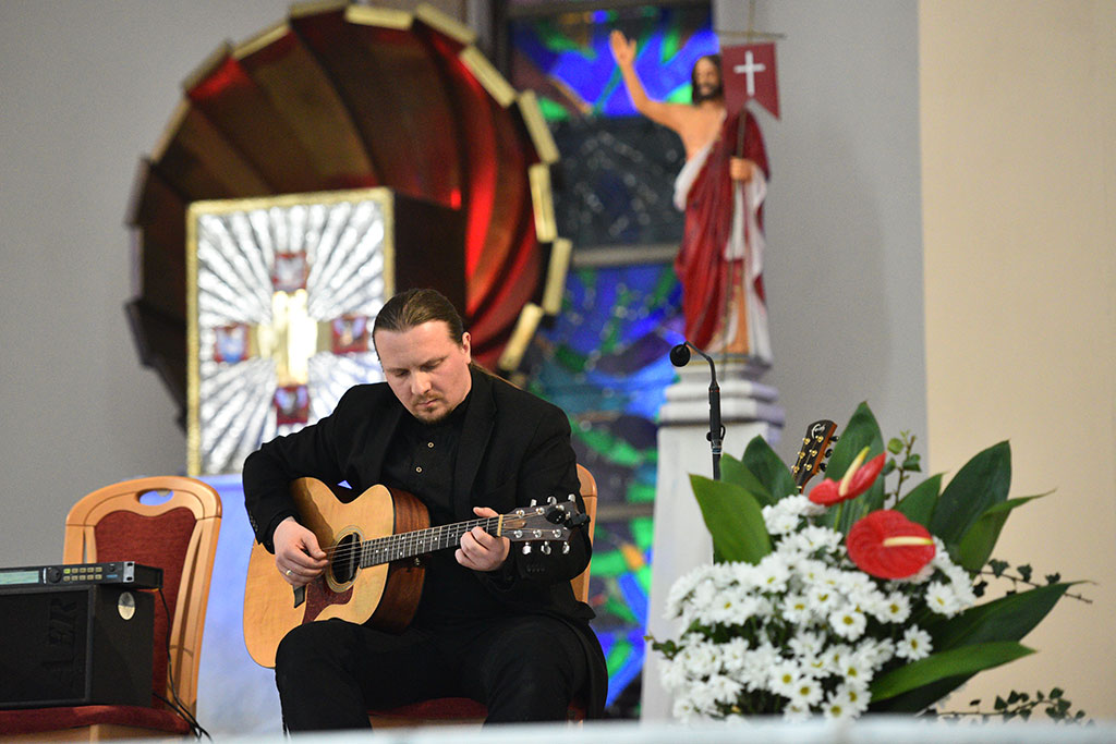 Patryk Filipowicz wystąpił z recitalem ku czci Maryi