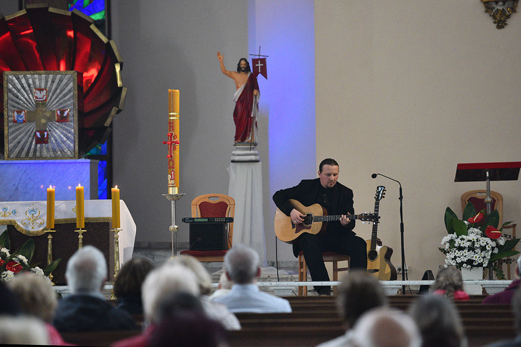 Patryk Filipowicz wystąpił z recitalem ku czci Maryi