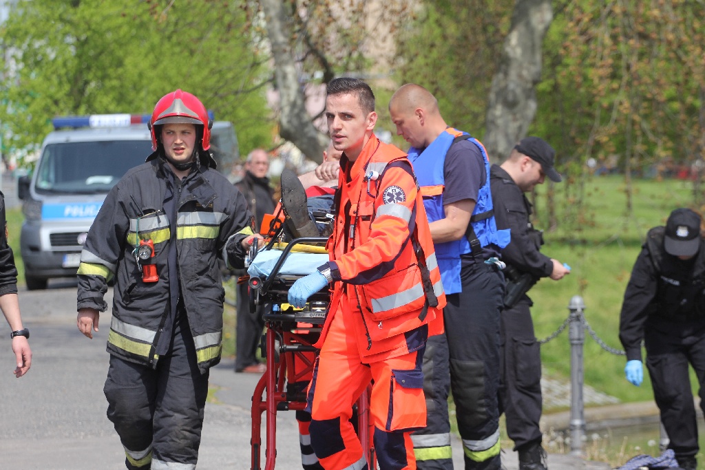 W Kozim Stawie tonął człowiek. Tragedia była blisko