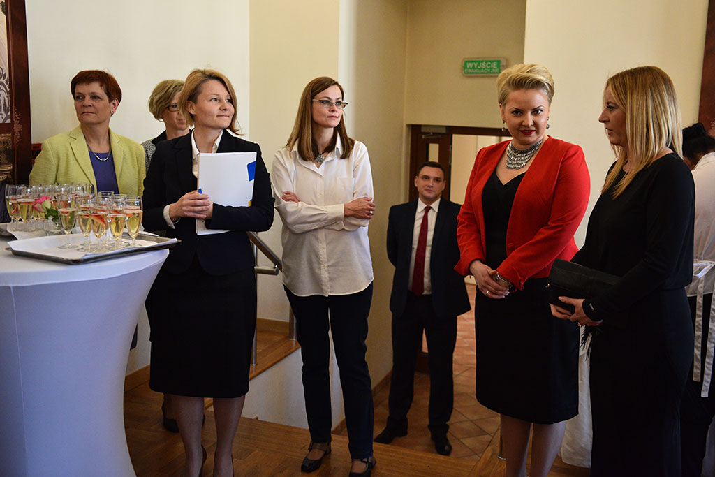 Prezydent podziękował remontującym Akademię Rycerską