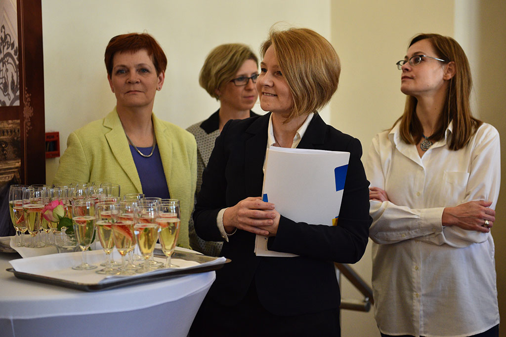 Prezydent podziękował remontującym Akademię Rycerską