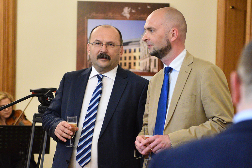 Prezydent podziękował remontującym Akademię Rycerską