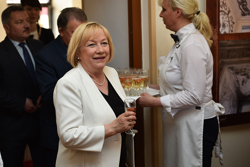 Prezydent podziękował remontującym Akademię Rycerską