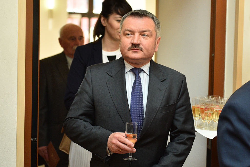 Prezydent podziękował remontującym Akademię Rycerską