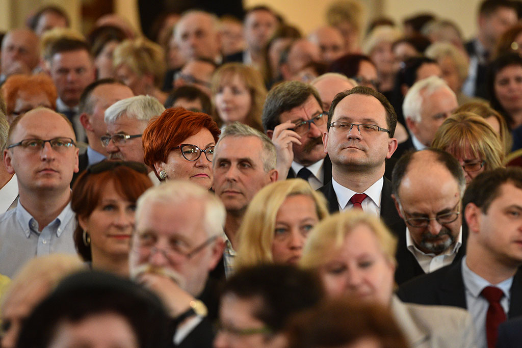 Prezydent podziękował remontującym Akademię Rycerską
