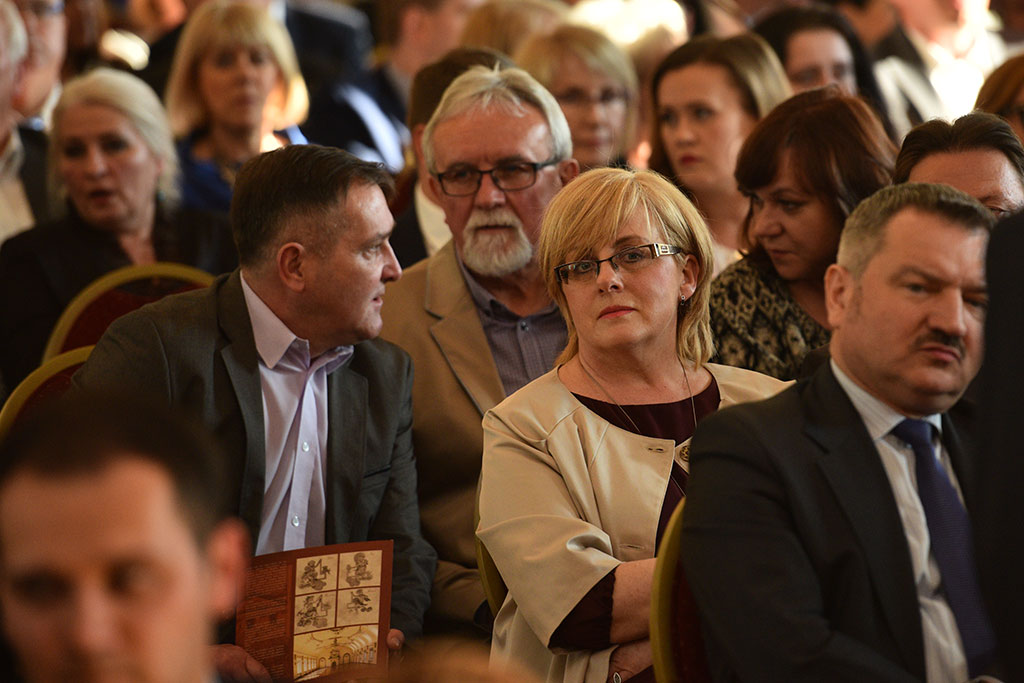 Prezydent podziękował remontującym Akademię Rycerską