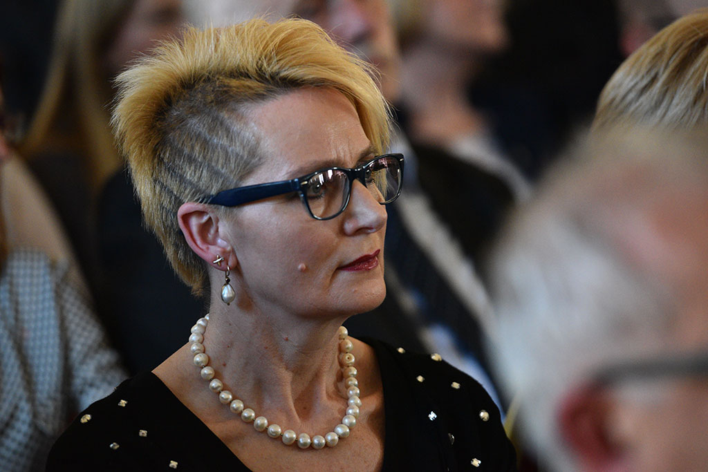 Prezydent podziękował remontującym Akademię Rycerską