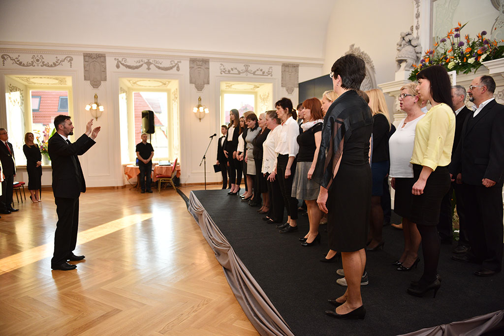 Prezydent podziękował remontującym Akademię Rycerską