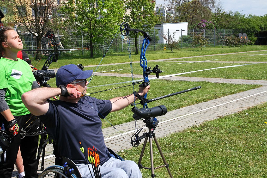 Na torach przy Radosnej trwa Puchar Polski w łucznictwie