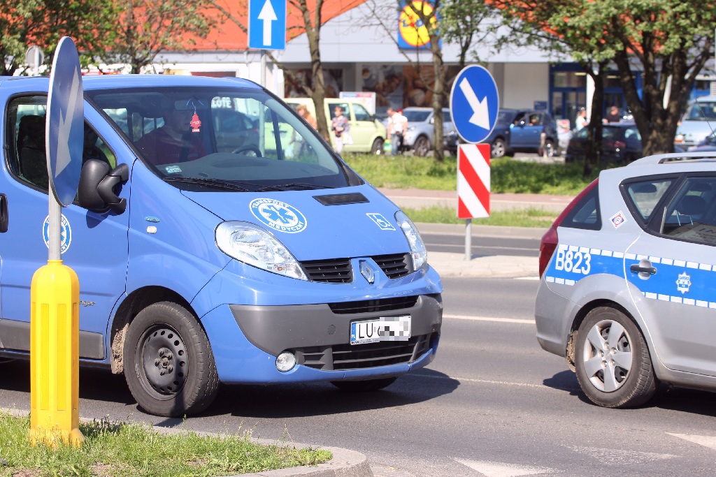 Dwie kolizje w Legnicy.  Na szczęście bez osób rannych