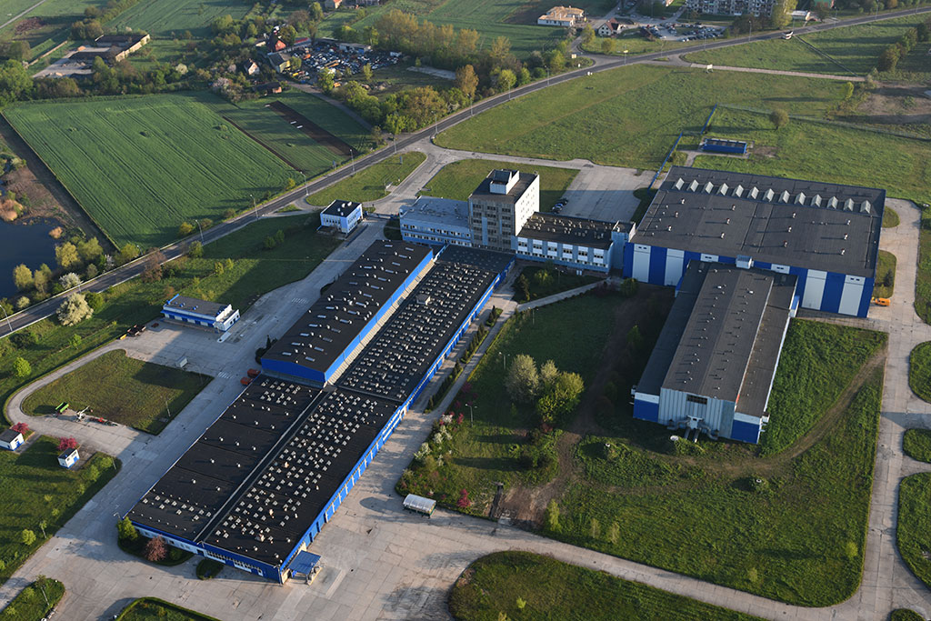 Legnica w porannym, majowym słońcu z lotu ptaka cz.1