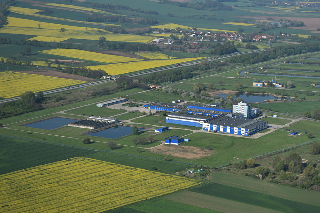 Legnica w porannym, majowym słońcu z lotu ptaka cz.2