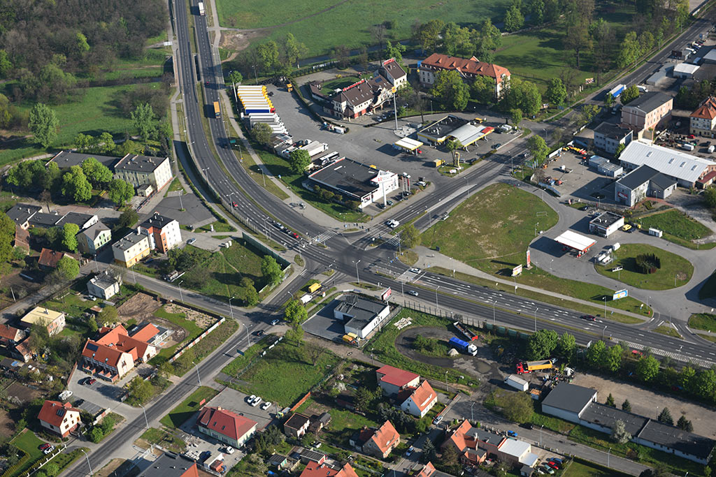 Legnica w porannym, majowym słońcu z lotu ptaka cz.2