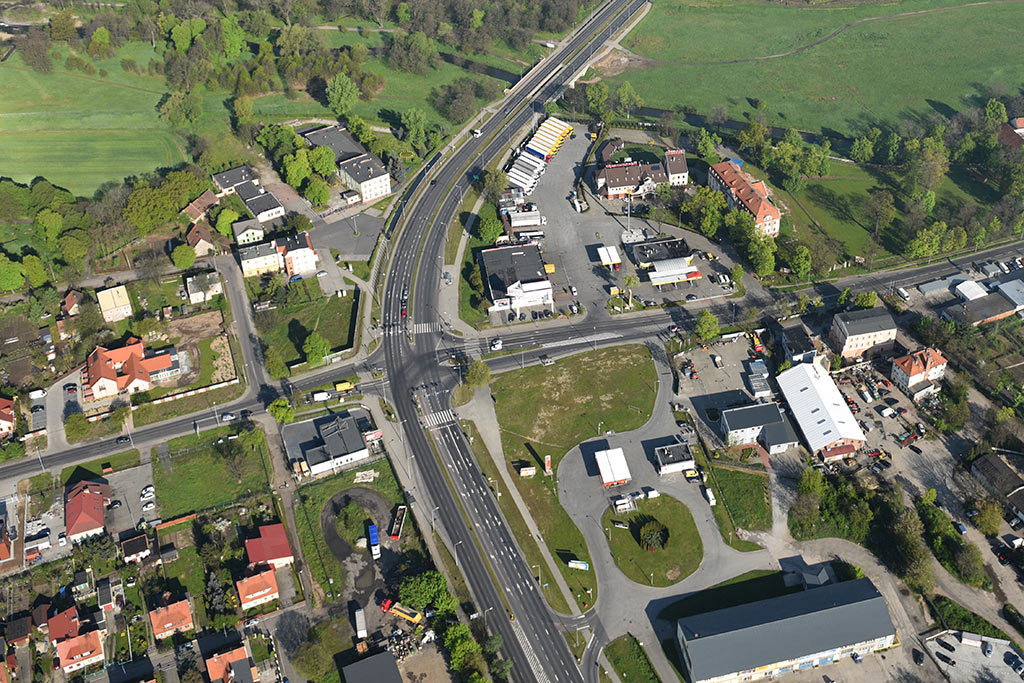 Legnica w porannym, majowym słońcu z lotu ptaka cz.2