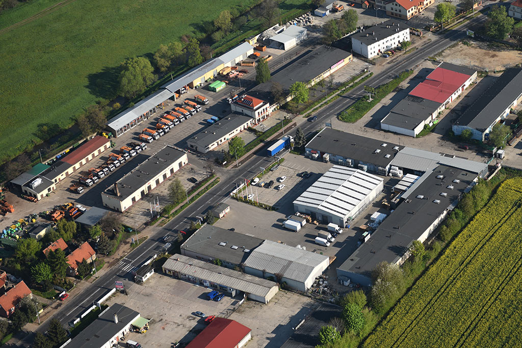 Legnica w porannym, majowym słońcu z lotu ptaka cz.2