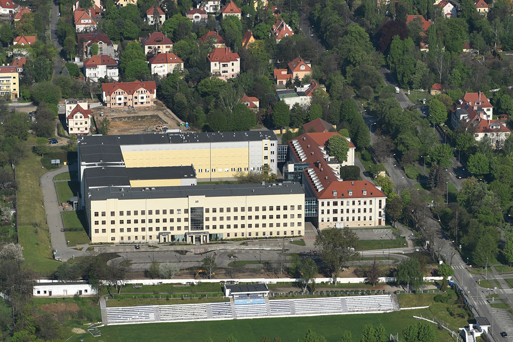 Legnica w porannym, majowym słońcu z lotu ptaka cz.2