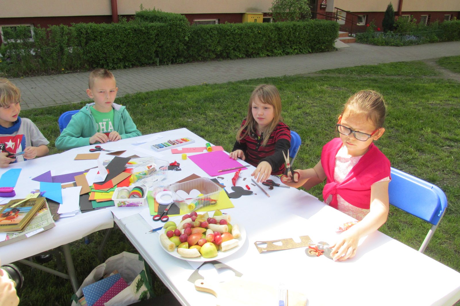 Wiele atrakcji podczas pikniku familijnego z książką