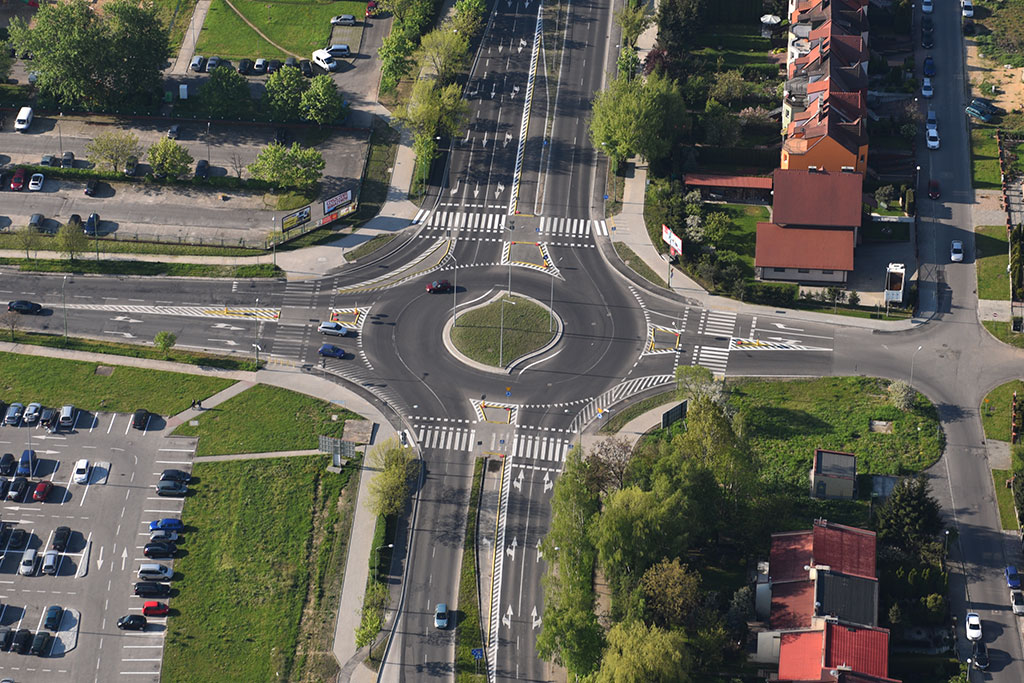 Legnica w porannym, majowym słońcu z lotu ptaka cz.1