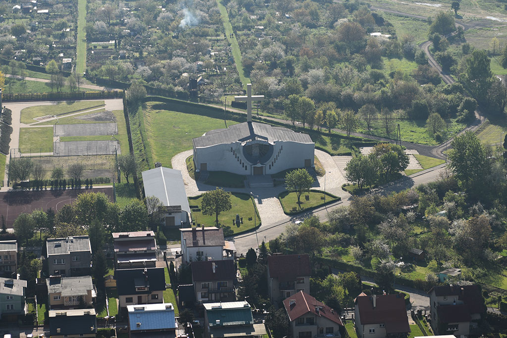 Legnica w porannym, majowym słońcu z lotu ptaka cz.1