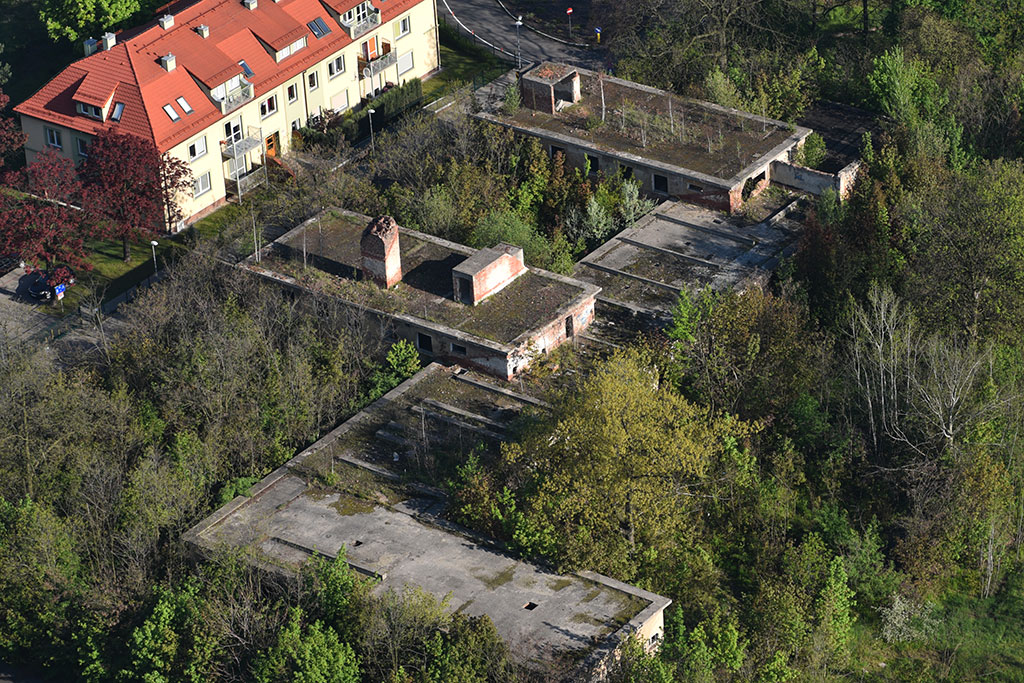 Legnica w porannym, majowym słońcu z lotu ptaka cz.1