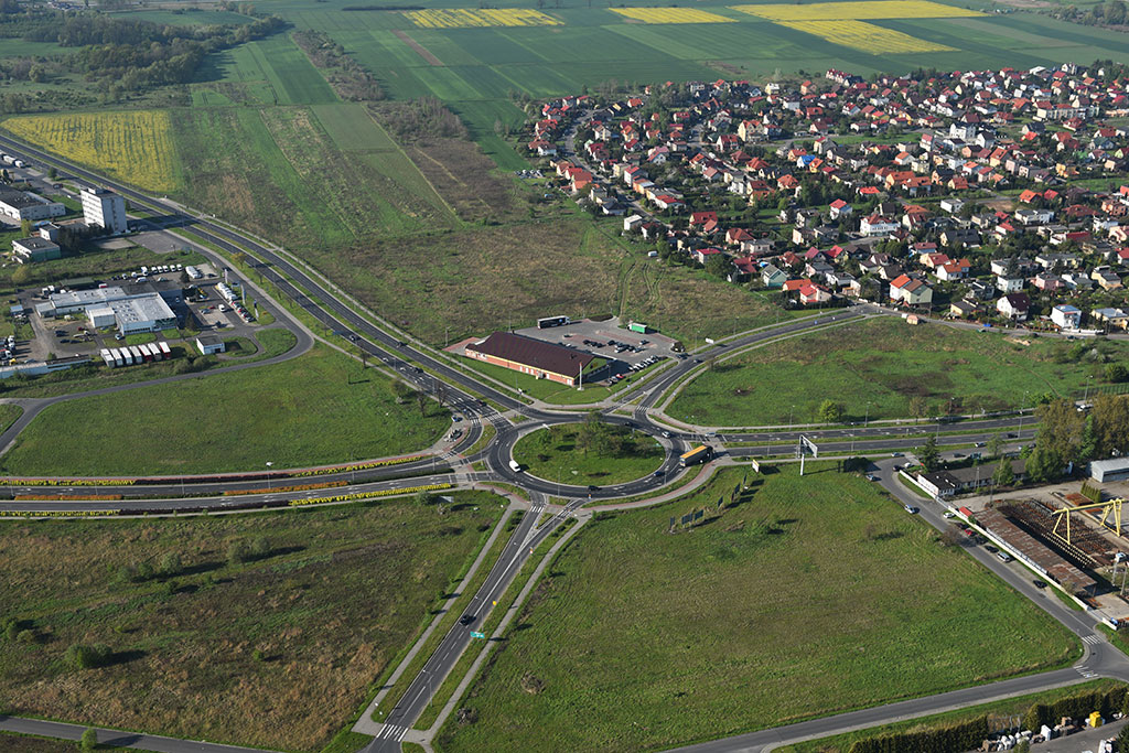 Legnica w porannym, majowym słońcu z lotu ptaka cz.1