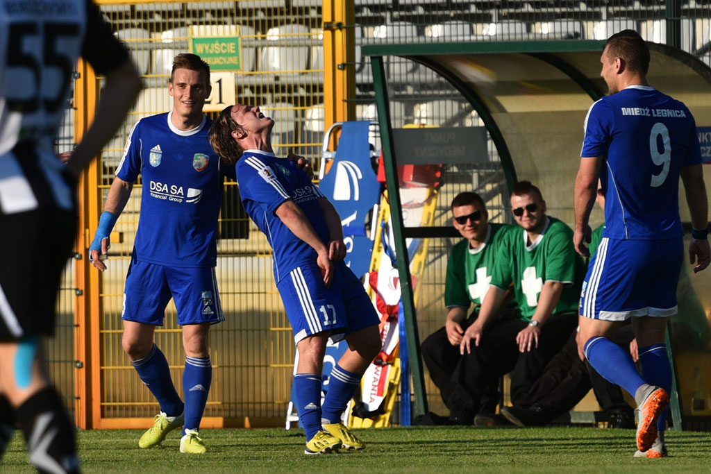 Nareszcie! Piłkarze Miedzi wygrali na Stadionie Orła Białego