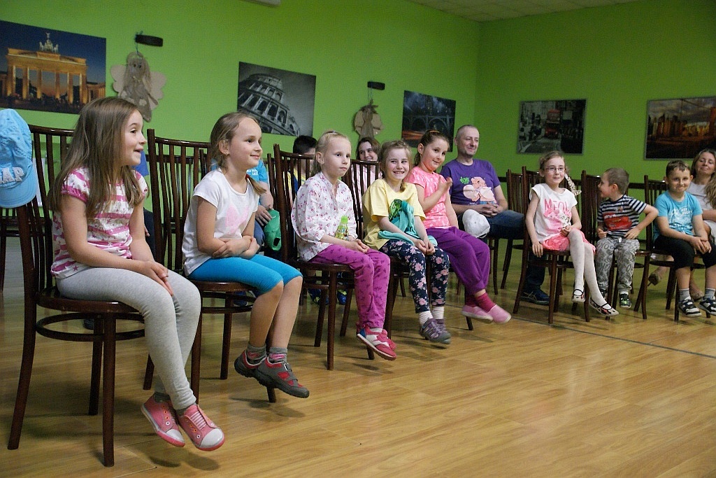 Mali mieszkańcy Kunic spotkali się z Michałem Zawadką