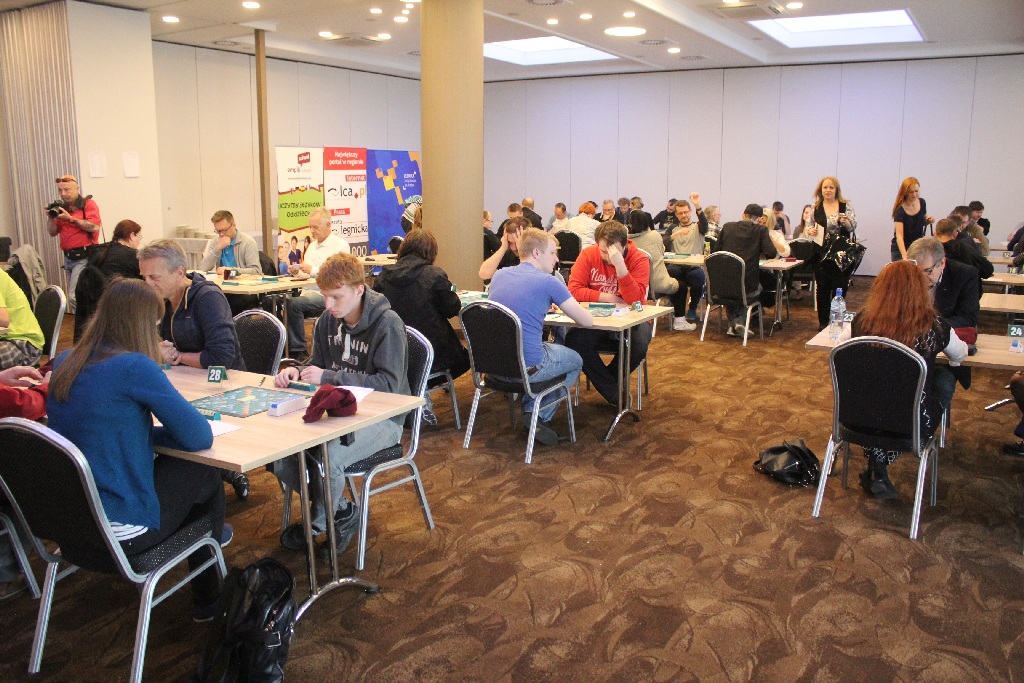 Blisko 60 graczy walczy o  Puchar Polski w scrabble