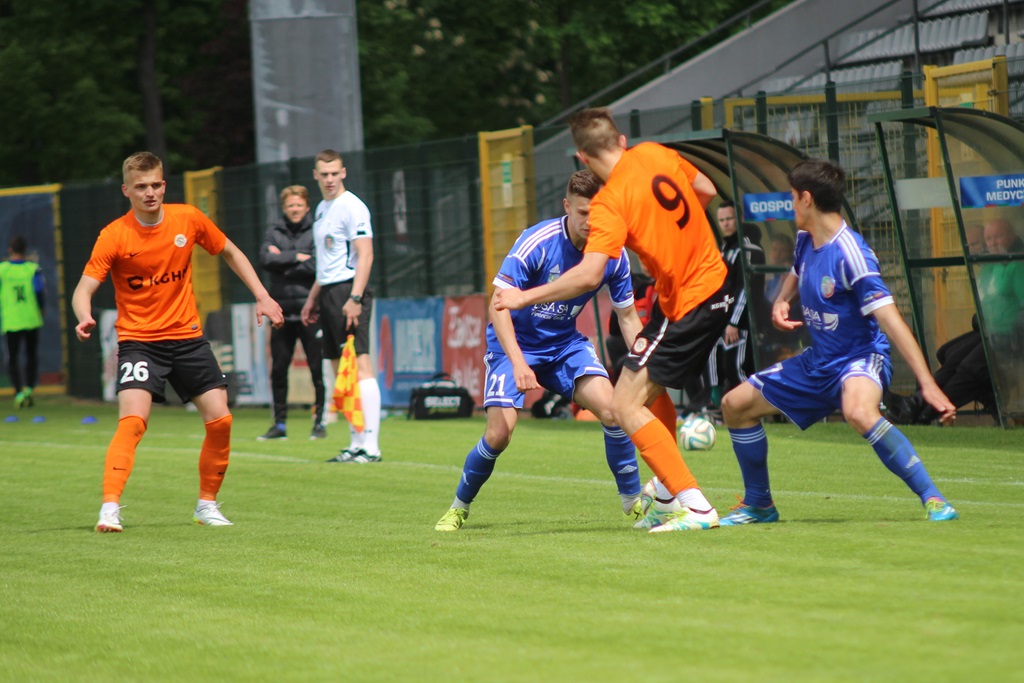 Rezerwy Zagłębia wygrały z rezerwami Miedzi Legnica