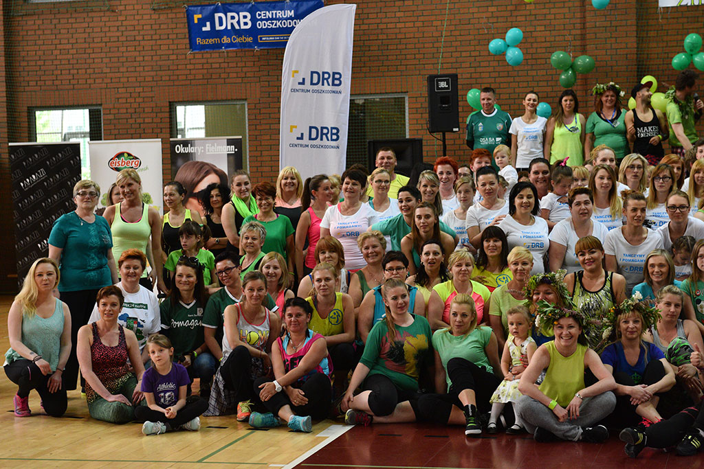 Kilkaset osób zatańczyło zumbę w maratonie charytatywnym