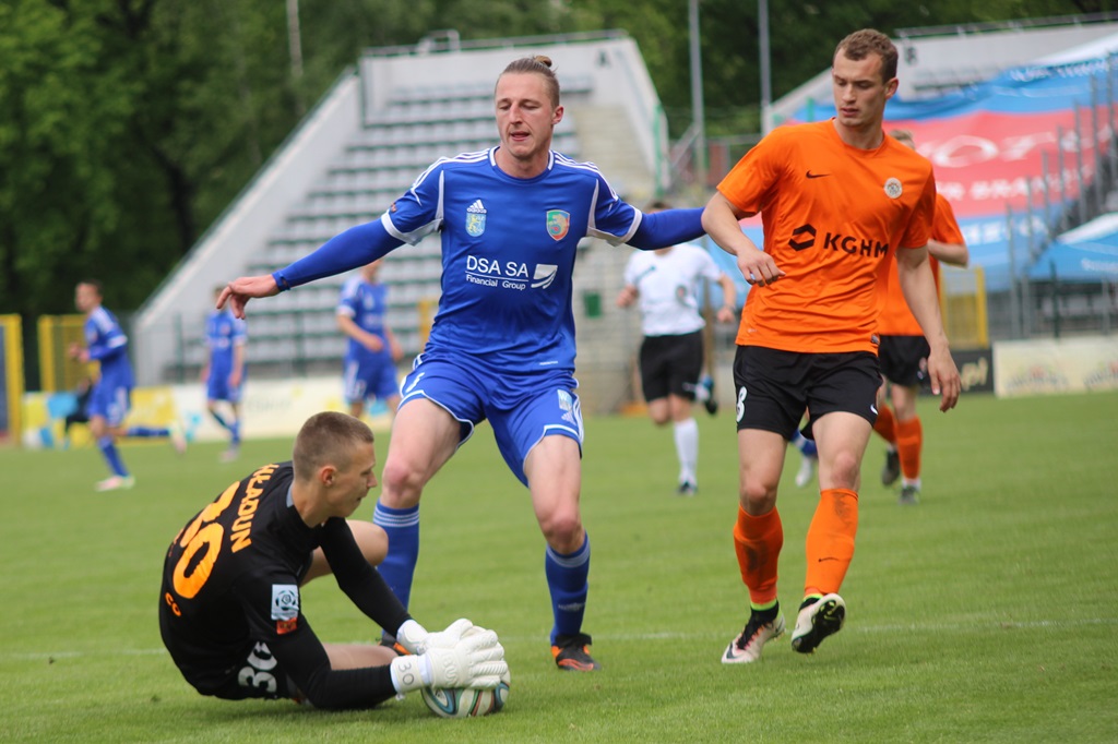 Rezerwy Zagłębia wygrały z rezerwami Miedzi Legnica