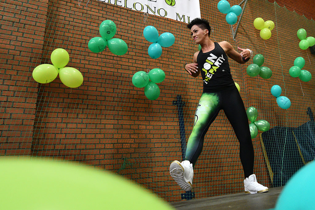 Kilkaset osób zatańczyło zumbę w maratonie charytatywnym