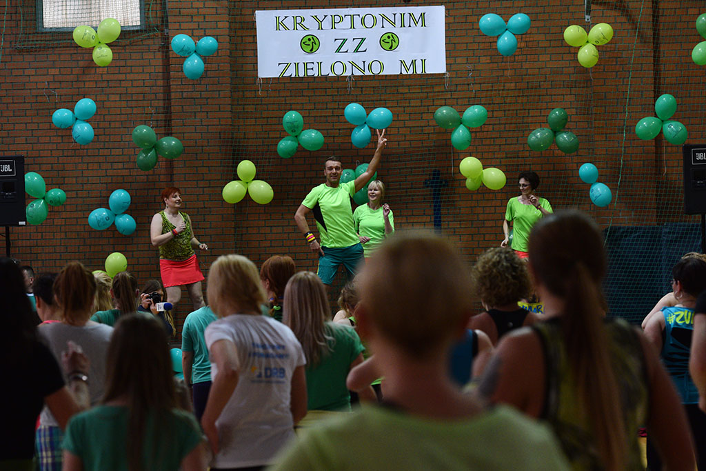 Kilkaset osób zatańczyło zumbę w maratonie charytatywnym