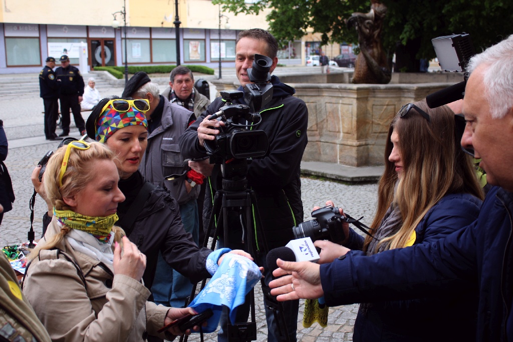 Prezentacja loga firmującego wspólne działania kulturalne miasta