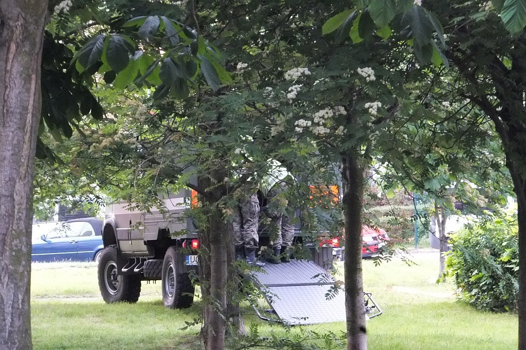 Saperzy z Głogowa zabezpieczyli i zabrali niewypał z Piekar