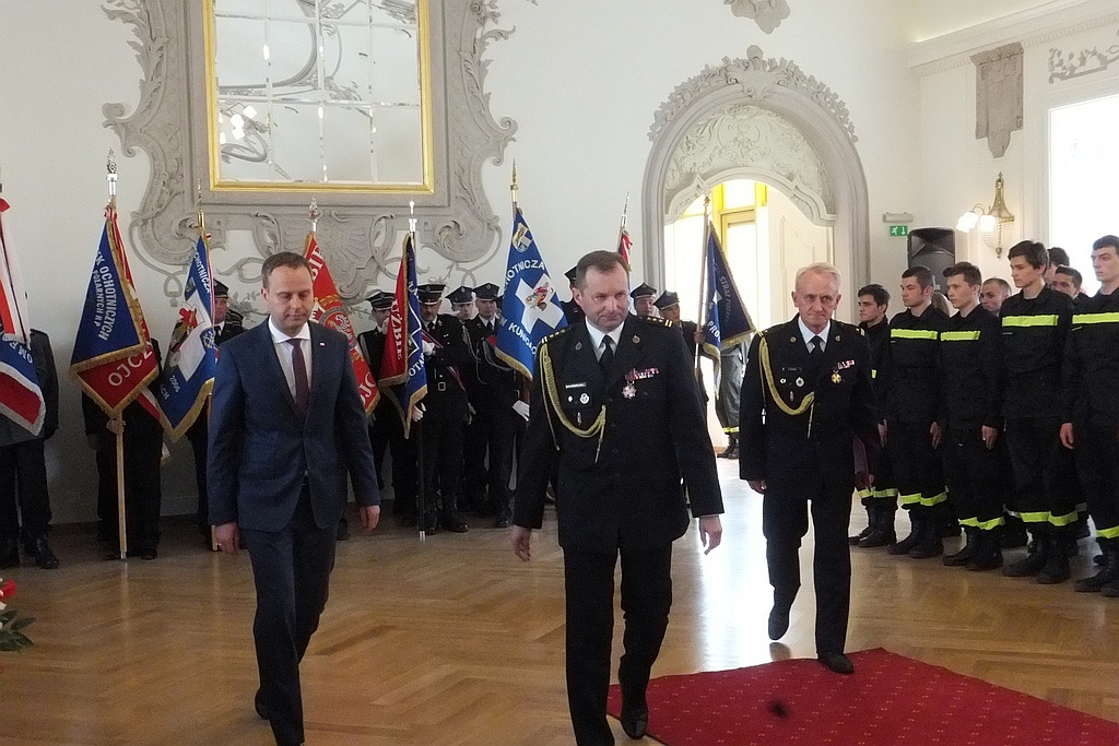W Sali Królewskiej odbyły się uroczyste obchody Dnia Strażaka